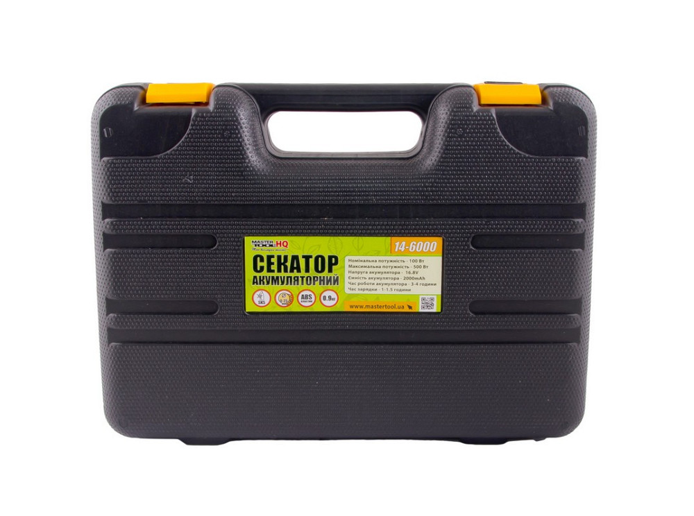 MASTERTOOL Секатор акумуляторний MASTERTOOL HQ 2x16.8V Li-ion зарядний пристрій кейс із аксесуа Коломия - фото 9