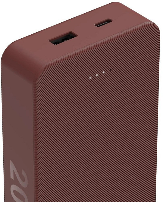 Універсальна мобільна батарея Hama 20000 mAh 15 W Red (00201717) ( 29077 ) Харків - фото 3