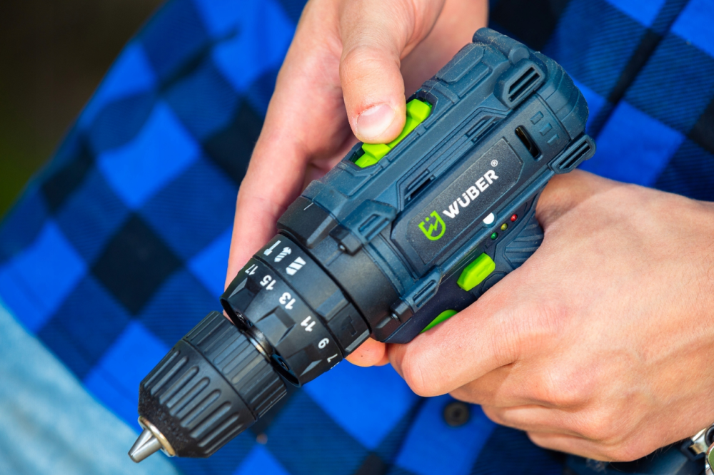 Аккумуляторный шуруповерт Wuber 20В +2 батареи (Польша) Киев - изображение 4
