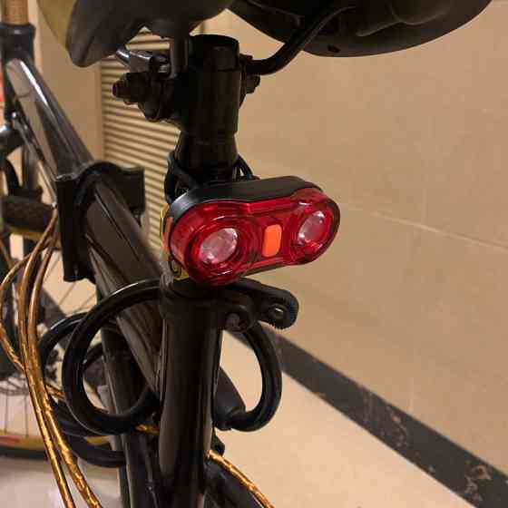 Задний фонарь для велосипеда на батарейках DMFL-535-2LED STOP, Фонарь для ночной езды IY-66 Киев