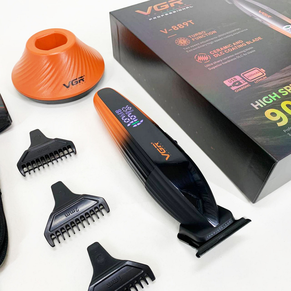 Машинка для стрижки волосся і потилиці, Чоловічий набір для стрижки волосся бездротовий BU-75 Івано-Франківськ - фото 2