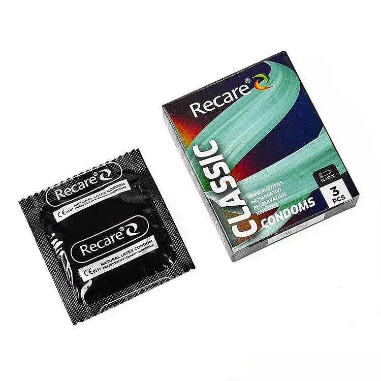 Презервативи Holographic Recare Classic Condoms 3 шт, класичні Львов - изображение 2