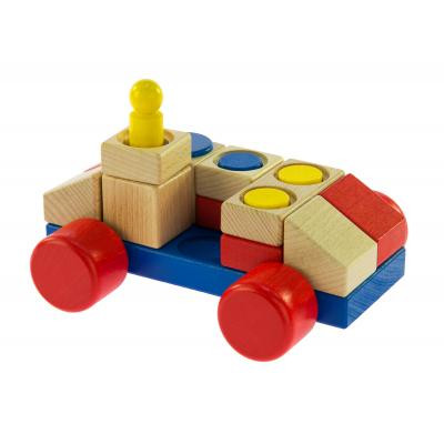 Конструктор Nic cubio деревянный Машинка (NIC2141) Винница - изображение 7