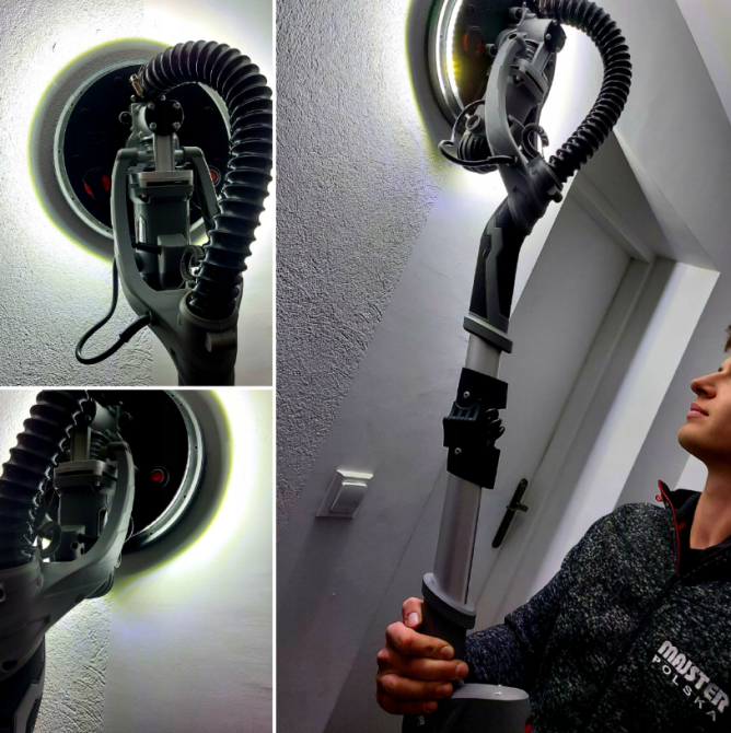 Шліфмашина для стін жираф MAJSTER POLSKA MP0016 (Польща) Київ - фото 9