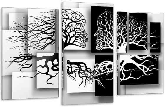 Модульная картина в гостиную / спальню  Дівчина та чоловік Art-595_3 Киев