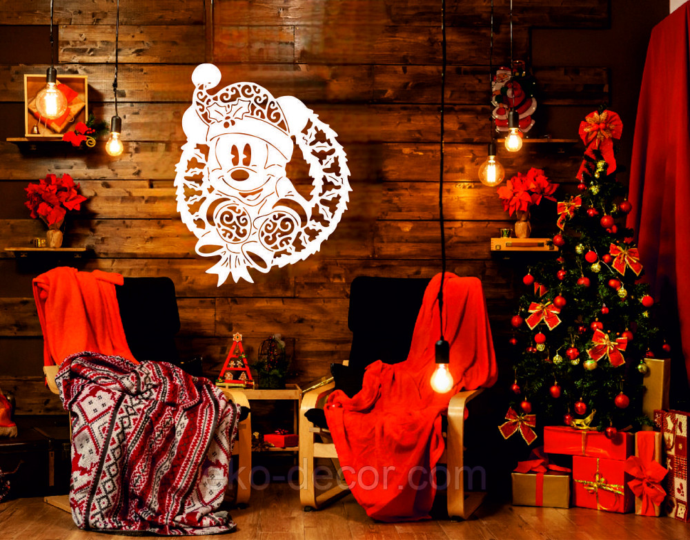 Декоративное настенное Панно «Микки Маус», Декор на стену 70*56 см Киев - изображение 6