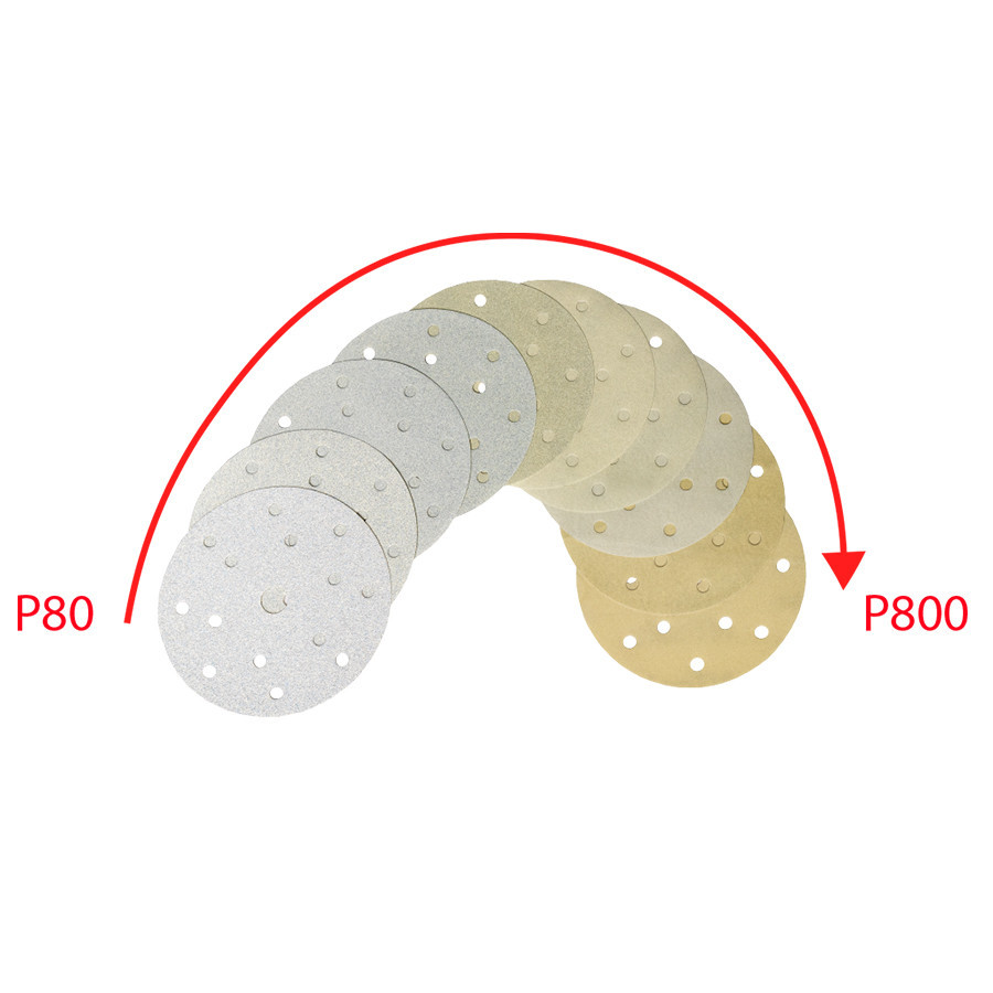 Наждачні круги керамічні CSD P120 d150мм 14+1отв. (ціна за уп.-100шт) бежевий APP, 40CSD0120 Киев - изображение 2