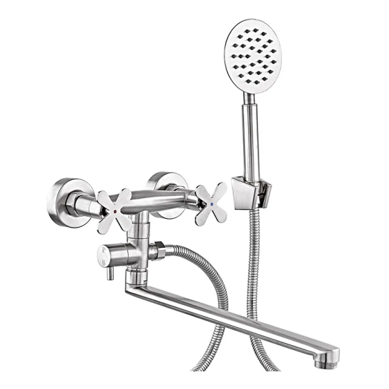 Сучасний змішувач для ванни Zerix GTA 006 (ZX4738) з комфортним керуванням Харків