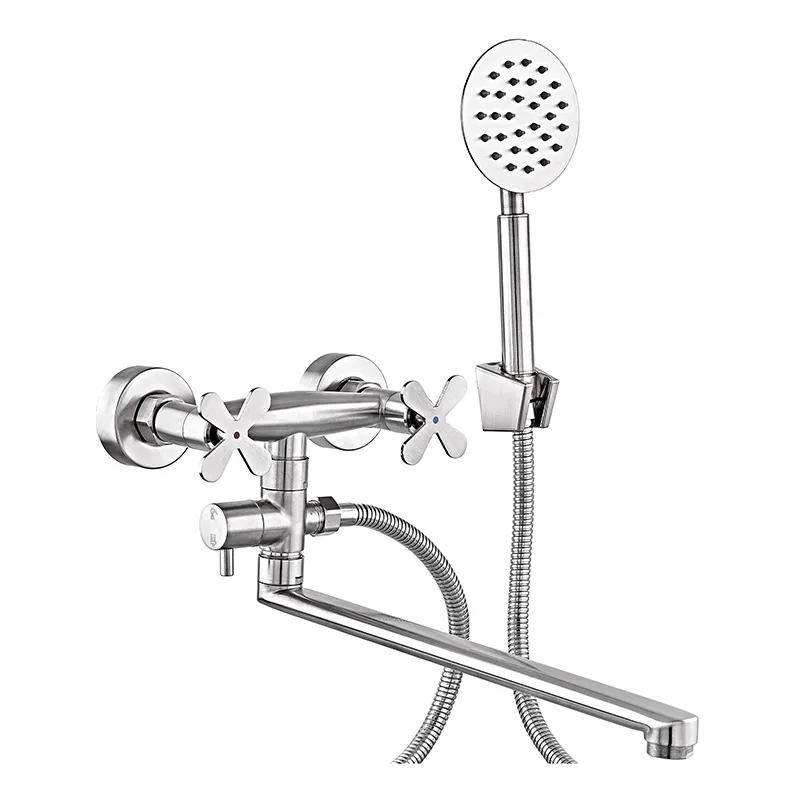 Сучасний змішувач для ванни Zerix GTA 006 (ZX4738) з комфортним керуванням Харків - фото 1