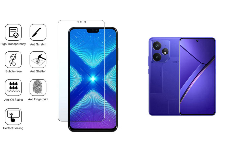 Защитное стекло NeoGlass для realme Neo7 – ультрапрозрачное и устойчивое Киев - изображение 4