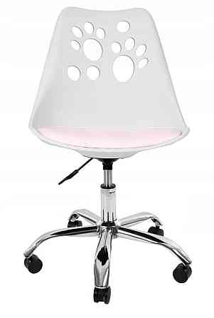 Кресло офисное компьютерное Bonro B-881 рабочее для компьютера офиса дома Белый Киев