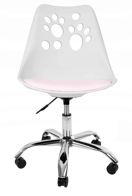 Кресло офисное компьютерное Bonro B-881 рабочее для компьютера офиса дома Белый Киев - изображение 4