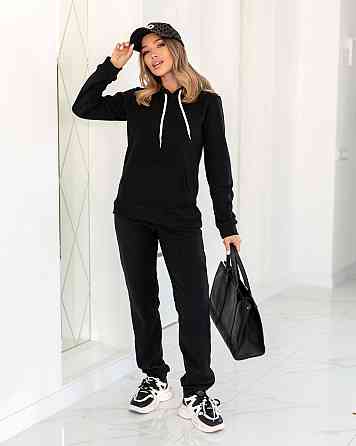 Спортивный флисовый костюм женский 