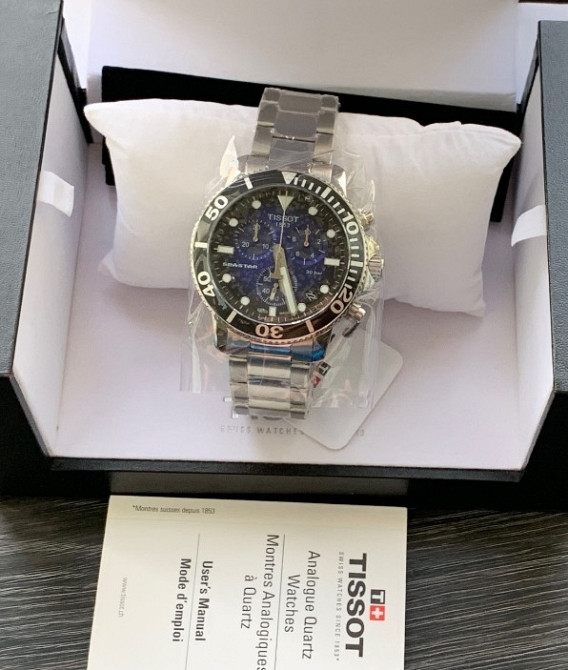 Дайверський годинник TISSOT Seastar 1000 (НОВНІ) T120417 ремінець, браслет. Київ - фото 3