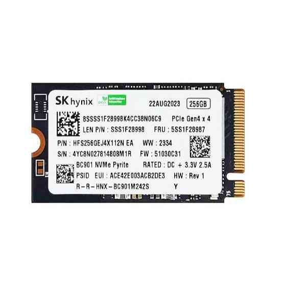 Накопичувач SSD 256 GB SK hynix M.2 2242 NVMe PCIe 4.0 x4 (HFS256GEJ4X164N) ( 12290 ) Харків