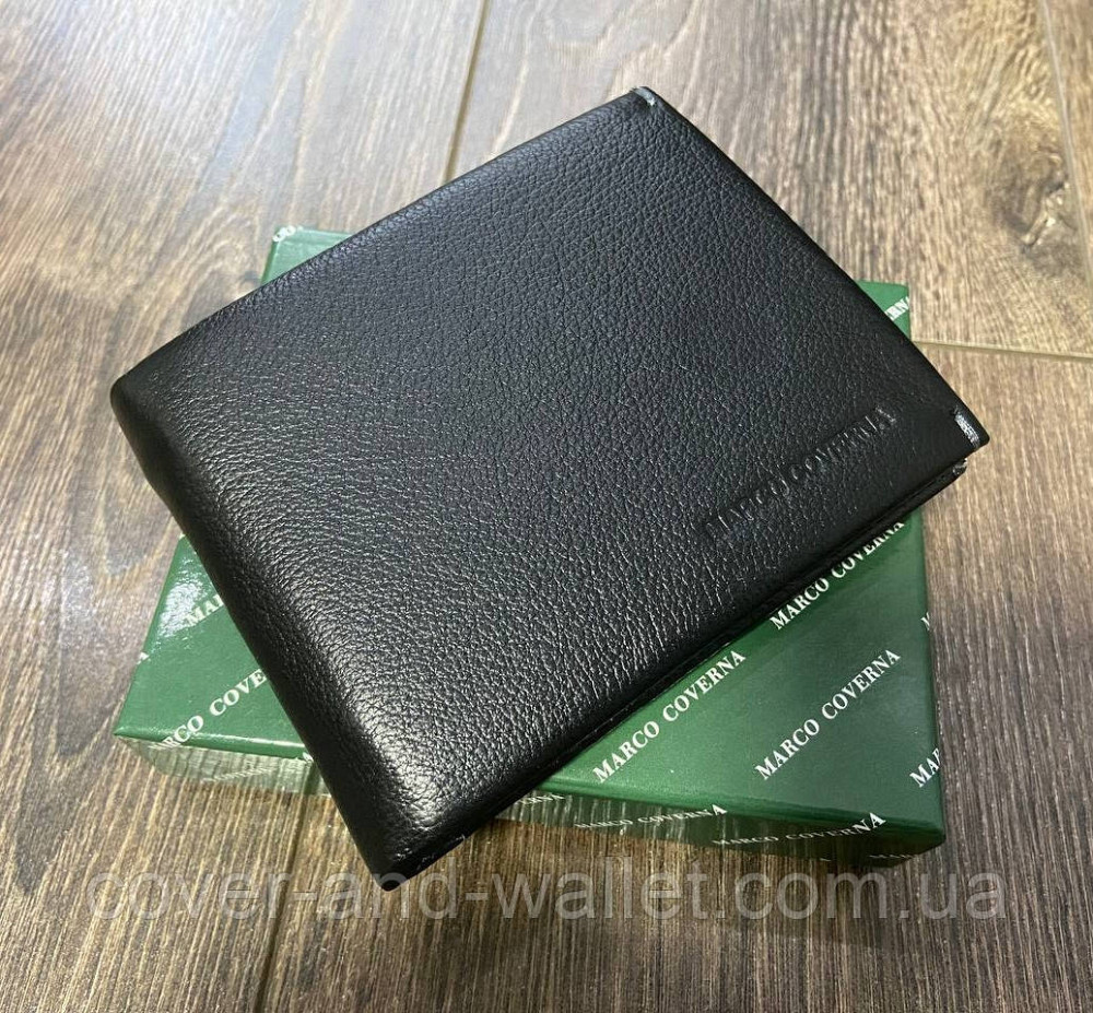 Стильное кожаное мужское портмоне с зажимом на магнитах Marco Coverna MC 22-555 Киев - изображение 1