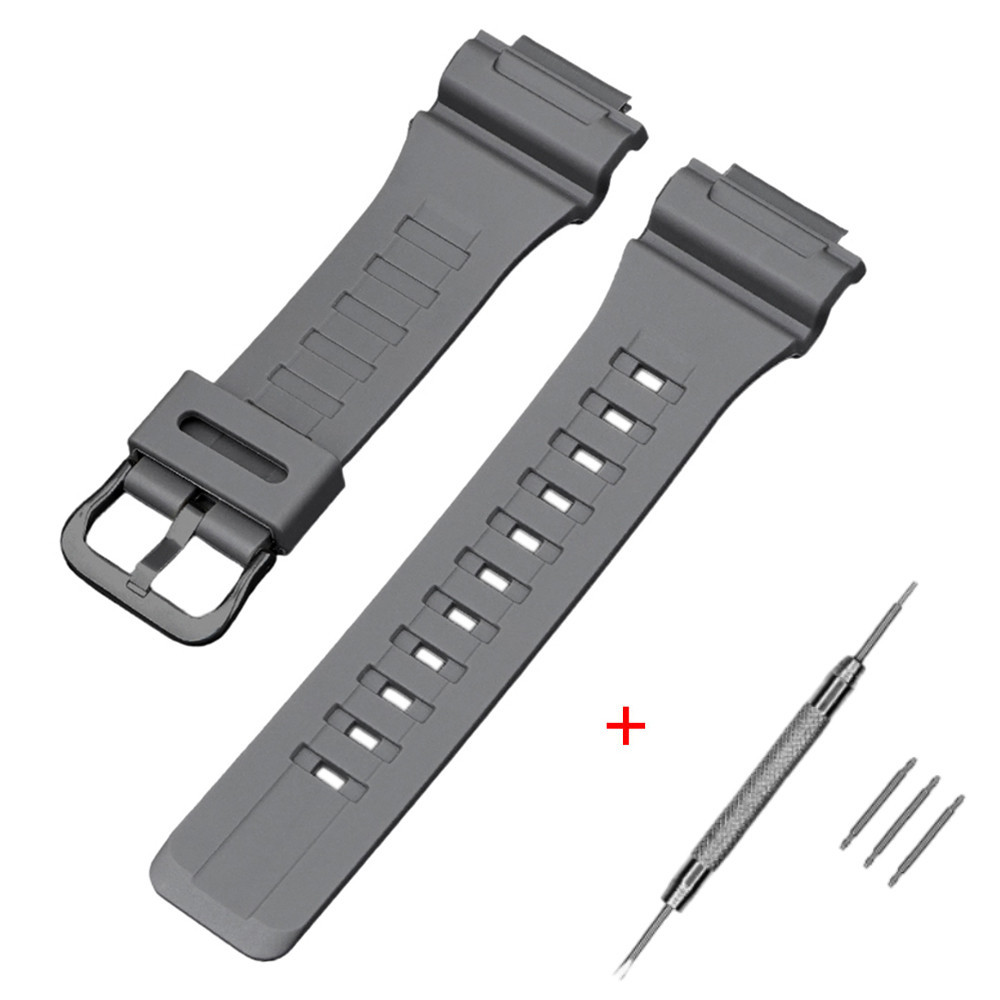 Ремешок для Casio AE-1000W Gray BK SBR Киев - изображение 1