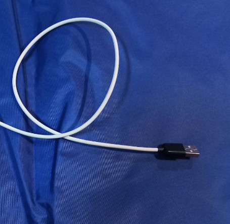 Електрогрілка з підігрівом від USB ЕГ-1-12 5 V 50х30 см, синя Вінниця - фото 2