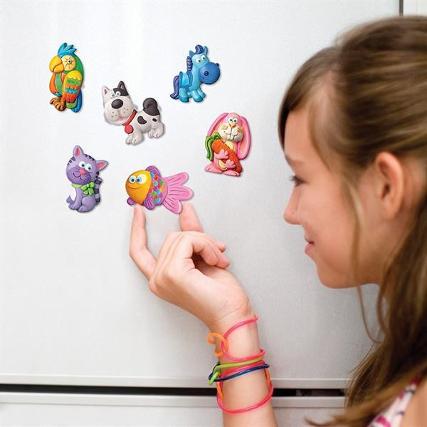 Набір для створення магнітів із гіпсу 4M Домашні вихованці (00-03539) Харків - фото 5