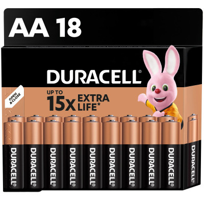 Батарейка Duracell AA лужні 18 шт. в упаковці (5000394107519 / 5006192) Вінниця - фото 1