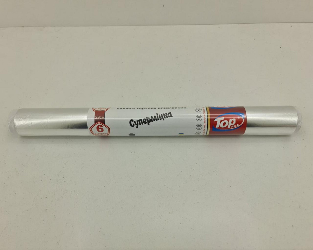 Суперщільна Фольга 6 м/44 см (30 мкр) ТОР (1 рул) Харків - фото 3