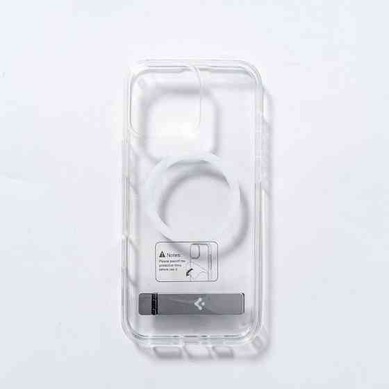 Чохол Spigen AAA Magnetic Clear Stand for Apple iPhone 13 Transparent Киев