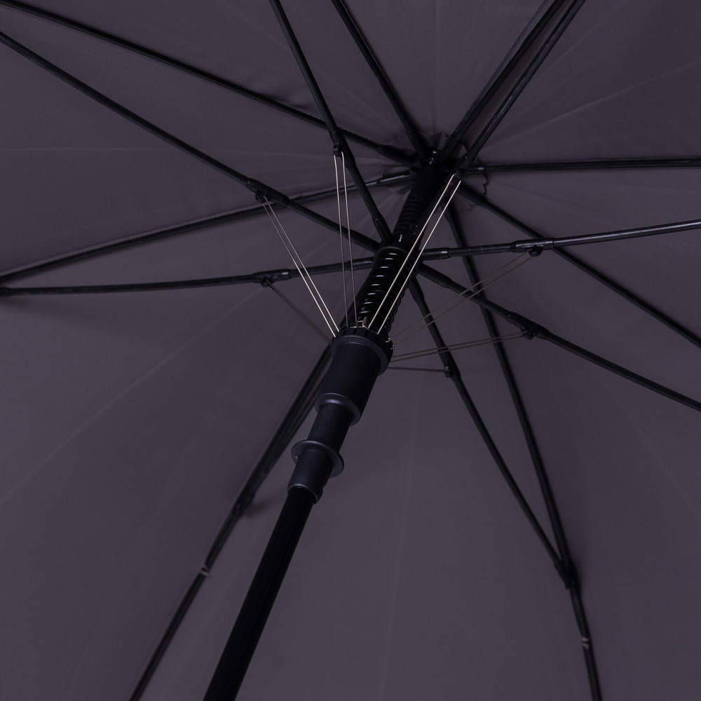 Полуавтоматический зонт-трость серый 124 см Киев - изображение 2