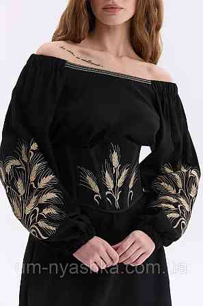 Корсет жіночий та підлітковий корсетний пояс з вишивкою Колоски Кривий Ріг