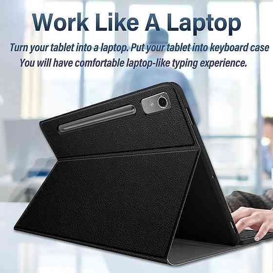 Фирменный чехол-клавиатура для планшета Lenovo Idea Tab Pro 12.7 Inch 2025 (TB-373FU/TB-375FC) Днепр