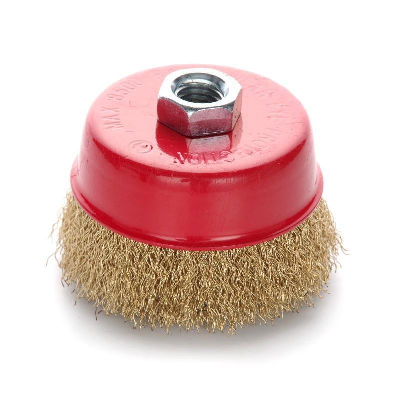 Щітка чаша латуневий дріт 85мм (КШМ) (APRO) Харків - фото 1