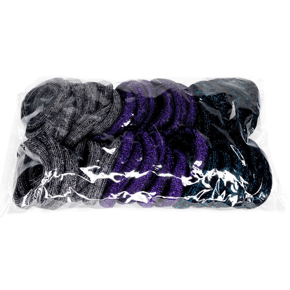 Резинки для волосся Кольорова з блиском-1 0307-1113-1, 50 шт Вінниця - фото 2