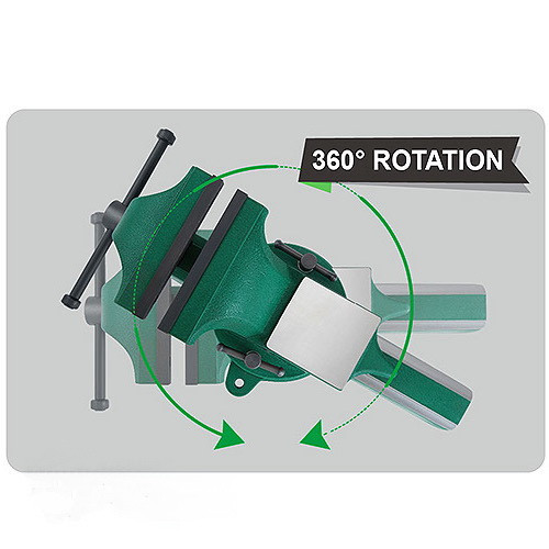 Лещата слюсарні поворотні 125 мм 5" TOPTUL ковані DJAD0105 Одеса - фото 2