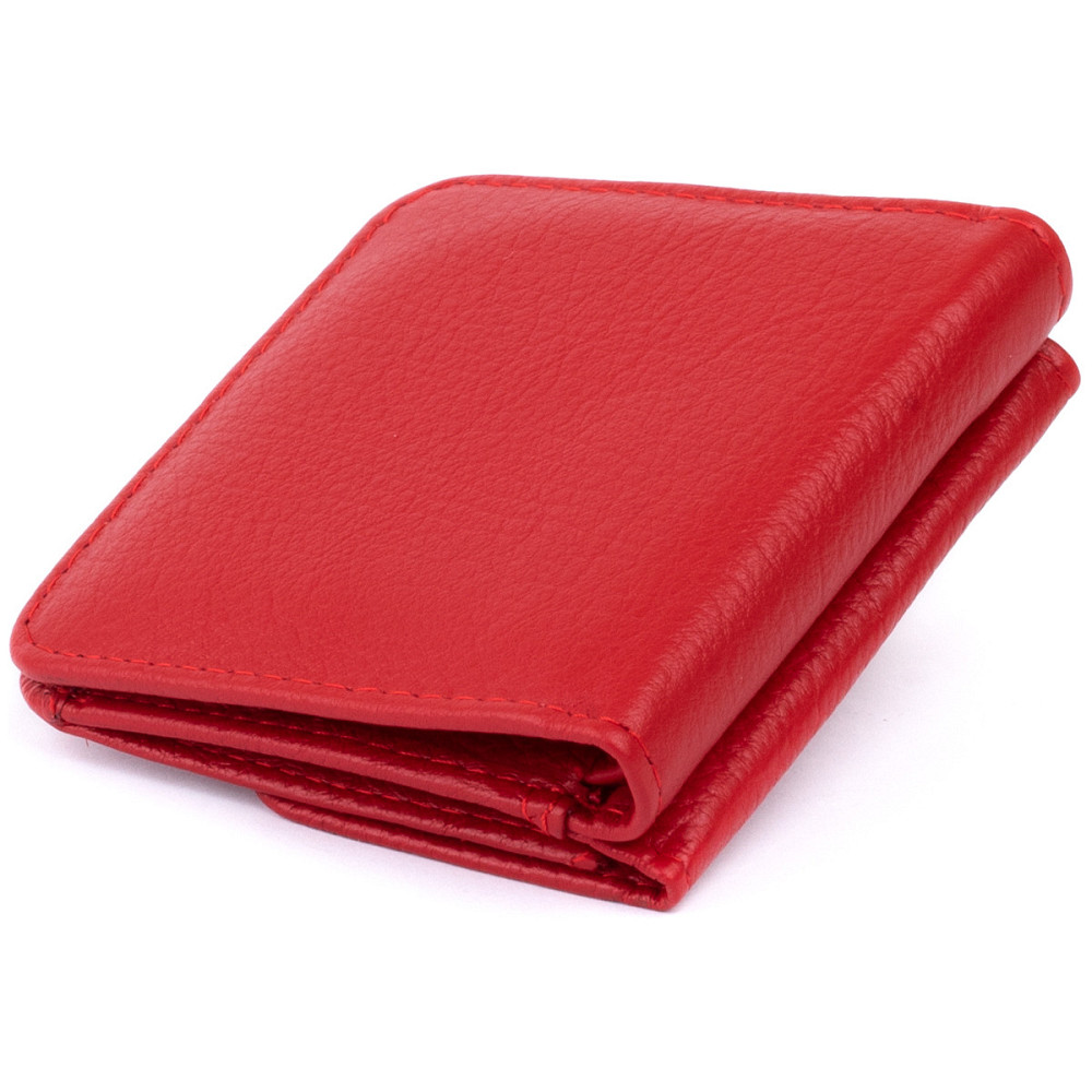 Маленький кошелек на кнопке женский ST Leather 19239 Красный Киев - изображение 2