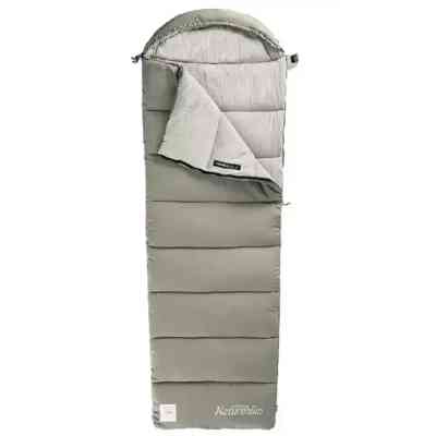 Спальный мешок Naturehike з капюшоном із мішком для зберігання M300 CNK2350WS023, зелений, лівий (6927595776018) Вінниця
