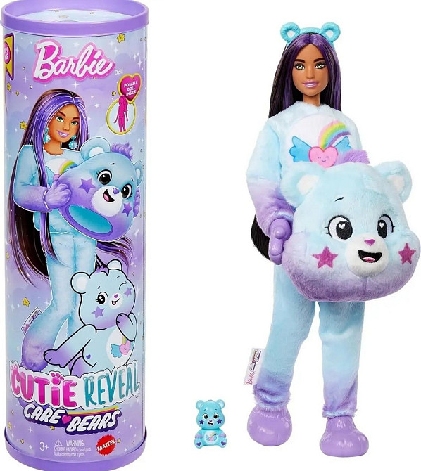 Барби Кукла сюрприз Новая волна Мишка Мечтатель Barbie Cutie Reveal. Харьков - изображение 7