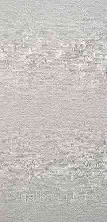 Шпалери вінілові на флізеліні метрові Rasch Novella 1,06х10 однотонні матові структурні світло-сірі Київ