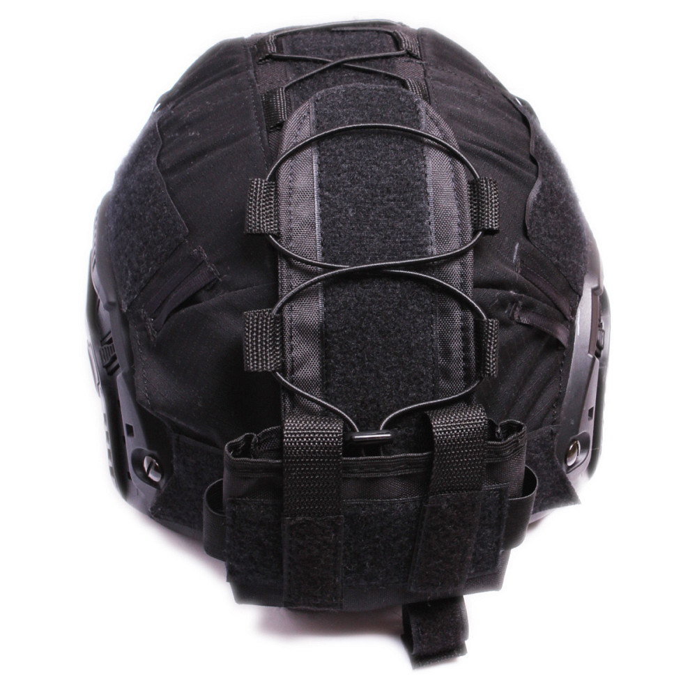 Противовес на каску, подсумок на шлем, сумка для батареи, черный Одесса - изображение 5