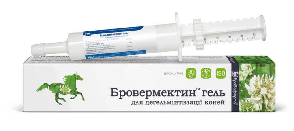 Бровермектин гель 30 мл Бровафарма Винница - изображение 1