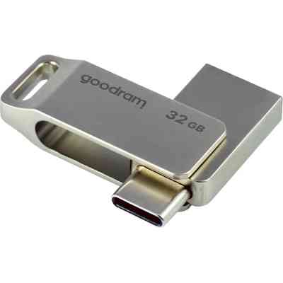 USB флеш накопитель Goodram 32GB ODA3 Silver USB 3.0 / Type-C (ODA3-0320S0R11) Винница