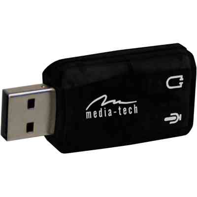Звукова плата Media-Tech USB Virtual 5.1 Channel (MT5101) Вінниця