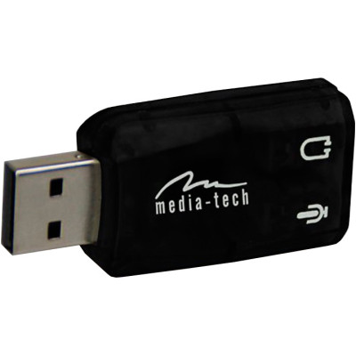 Звукова плата Media-Tech USB Virtual 5.1 Channel (MT5101) Вінниця - фото 2