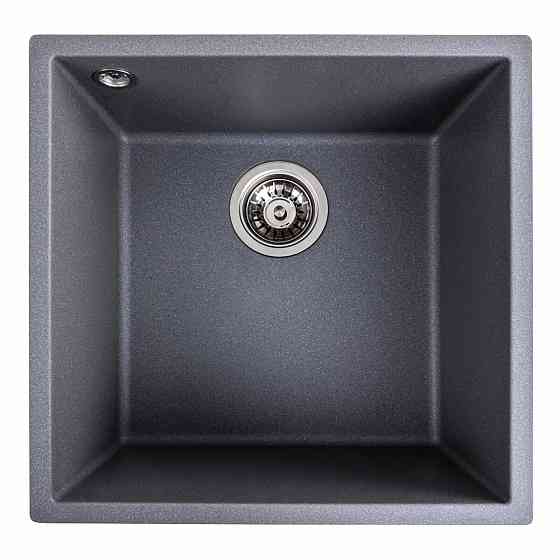 VALESO Гранітна мийка для кухні VALESO RUBA 4040 матова Сірий мусон Київ