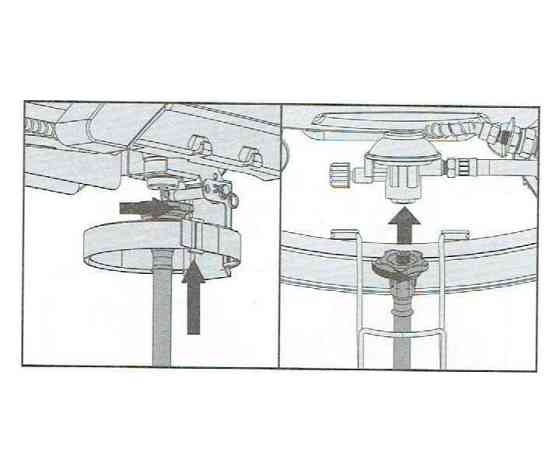 Адаптер для газового балона Napoleon 66288 Код: 004072 Рівне