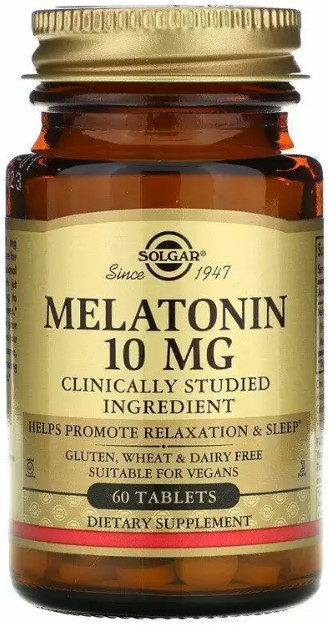 Мелатонін Solgar Melatonin 10 мг 60 таблеток Київ - фото 1