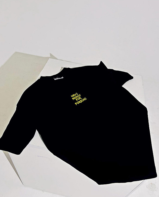 Футболка - "Have money for Porsche" but they are all in crypto Чернівці - фото 2