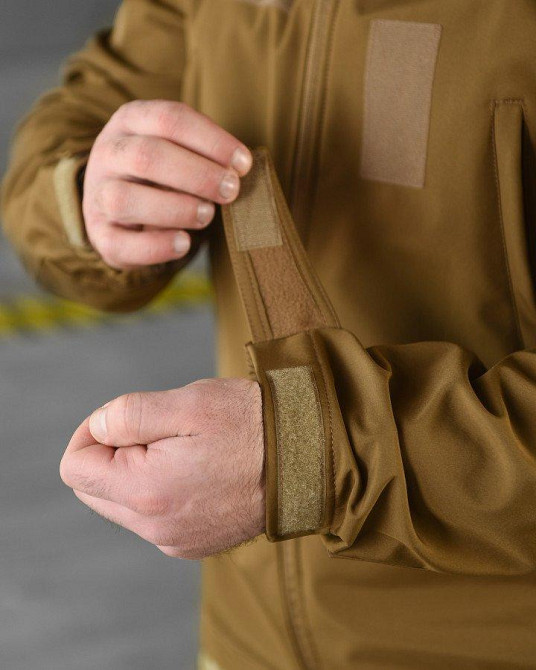 Весенняя тактическая куртка софтшел masad кайот   ВТ76570 Одесса - изображение 7