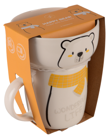 Набір для сніданку Limited Edition Happy Bear, 2 предмети (7136699) Київ