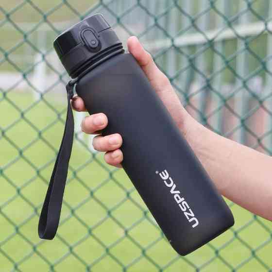 Спортивная бутылка UZSPACE 650 мл с фильтром и ремешком Киев