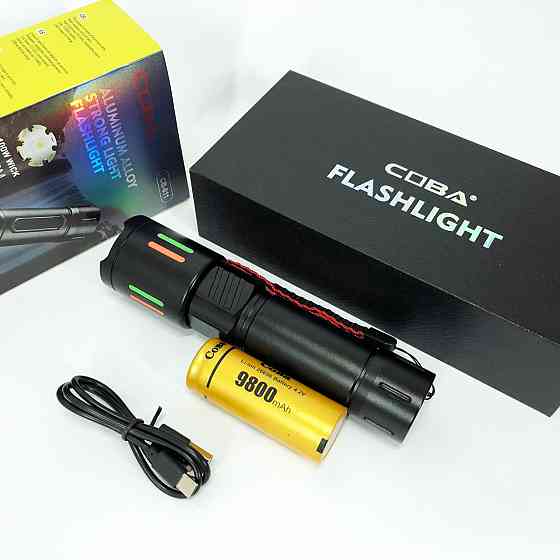 Яркий тактический фонарик CB-611-TG, Точечный ручной фонарь, Лучший тактический фонарь TI-99 Львов