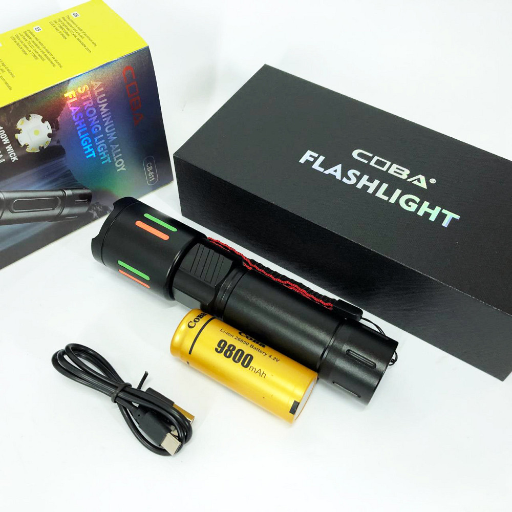 Яркий тактический фонарик CB-611-TG, Точечный ручной фонарь, Лучший тактический фонарь TI-99 Львов - изображение 4